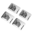 thumbnail image 1 of Soporte para escoba Jadeshay 4 piezas Acero inoxidable 304 Plata, 1 of 8