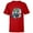Red, variant on Marvel Avengers Assemble Team Full Color - Short Sleeve T-Shirt for Kids - Customized-White