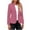 Pink, variant on UAMVSH Blazers for Women Casual Long Sleeve Button Suit Jackets with Pockets Lapel Neck Business Work Dressy Tunic Coats Office Outfits(X-Large,White)