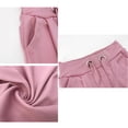 thumbnail image 3 of Gibobby pantalones deportivos Pantalones de alto punto Pantalón Cintura Casual Fitness Ocho leggings Mujeres Sudor Hip Pants (Rosa, L), 3 of 5