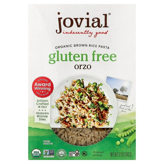 Jovial Gluten Free Orzo 12 oz