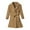 Khaki, variant on Timegard Baby Boys Girls Coat Classic Winter Trench Coat Solid Color Comfy Mid Long Outerwear with Belt