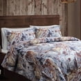 thumbnail image 2 of Realtree Aspect Ocean Full/Queen Comforter Set - 3 Pcs Fishing Hunting Bedding - 100% Cotton Super Soft Sea Water Printed Camouflage Outdoor Beach Themed Decor Bed Set with Pillow Shams - (80" x 90"), 2 of 7