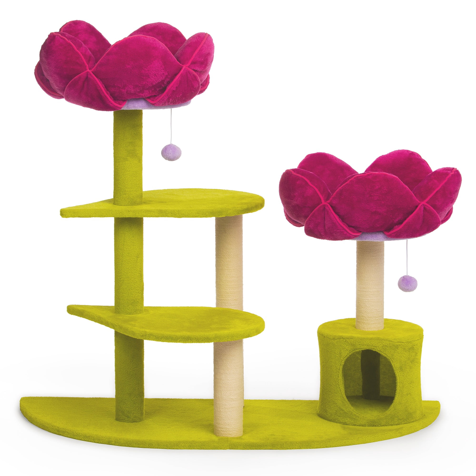 Prevue Pet Products Kitty Power Flower Garden Cat Tree Tower