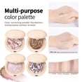 thumbnail image 2 of HHBEAUTY Shading Powder, Makeup Base Foundation, Baking Powder Repair Powder Repair With Pearl, Light Buildable Light to Medium Coverage, Matte Natural Brighten Face Powder Makeup & Setting Powder, 2 of 8
