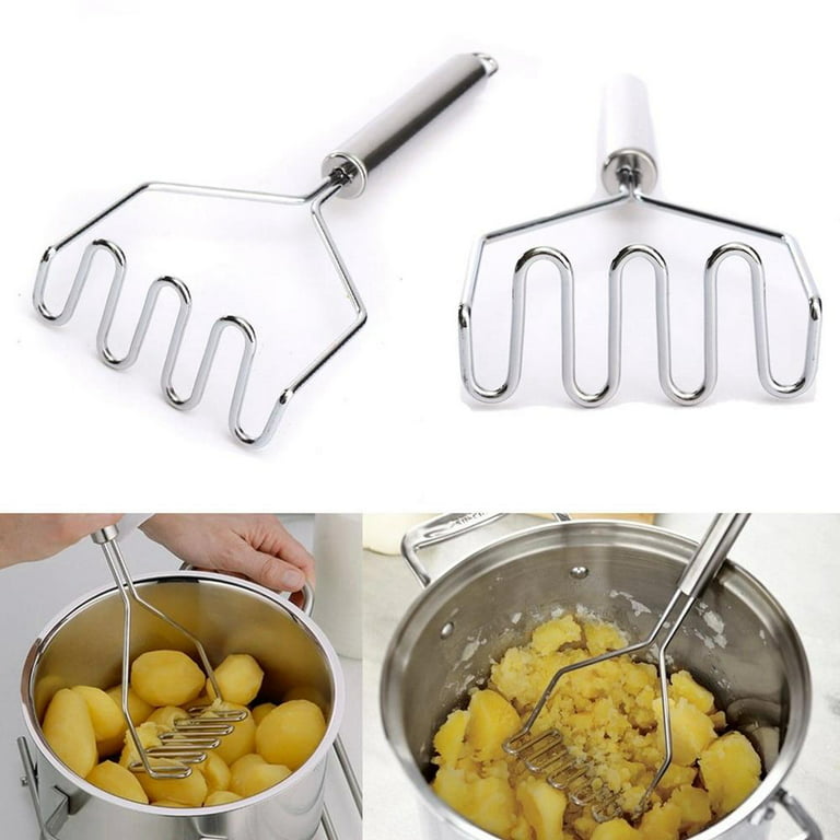 Stainless Steel Kitchen Gadget Potato Masher Press Cooking Tool