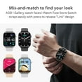 thumbnail image 6 of COLMI C60 Smart Watch Bluetooth Calling 1.9 inch IPS Full Touch Fitness Tracker IP67 Waterproof Smartwatch Gold, 6 of 16