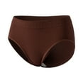 thumbnail image 4 of Women's Seamless Underwear Breathable Low Waist Panties Soft Comfortable No Show Thong Underwear for Daily Wear, 4 of 4