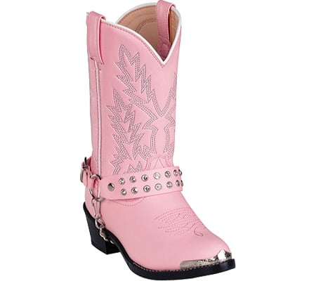 Little Kid Pink Rhinestone Western Boot 