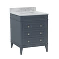 thumbnail image 5 of Eleanor 30" Bathroom Vanity with Marine Gray Cabinet and Carrara Marble Top, 5 of 7