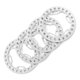 thumbnail image 5 of Anillo de borde de rueda Irfora RC Beadlock Rueda Llanta Anillo de repuesto 4PCS Compatible con 1/10 TRX4 SCX10 90046 90047 RC Car 1.9in Ruedas Llantas Irfora Anillo de borde de rueda, 5 of 6
