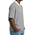 thumbnail image 3 of Guluxicc Golf T Shirts for Men Half Zip Short Sleeve Business Causal Shirts Classic Fit Summer Casual Outfit, 3 of 6