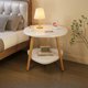 thumbnail image 2 of Mesita de noche vendedora caliente, mesitas de noche de madera de lujo modernas, mesa auxiliar de cama grande para dormitorio, 2 of 4