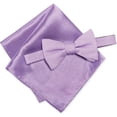 thumbnail image 1 of Alfani Juego de Pañuelo de Bolsillo para Hombre Pajarita Autoatada Morado Talla Única, 1 of 1