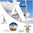 thumbnail image 3 of 400W Vertical Axis Permanent Magnet Wind Turbine 12v 24v Energy Windmill With MPPT Controller For Home Factory Use ,Easy Installation, 3 of 5