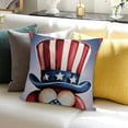 thumbnail image 3 of SHANXI American Pillow Covers American Flag  Pillows Case USA Gnome Decor 24x24in, 3 of 5
