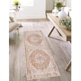 thumbnail image 1 of Rugs.com Deepa Collection Rug – 6 Ft Runner Yellow Medium Rug Perfect For Hallways, Entryways, 1 of 9