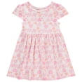 thumbnail image 2 of Cudlie Baby Girls’ 2-Pack Cotton Dresses – Charming and Adorable Prints, Sizes 0-3M to 24M, 2 of 7