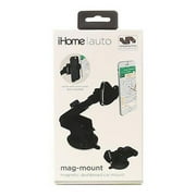 iHome Dashboard Magnetic Car Mount for Smartphones, Black, 1 each, sold by each