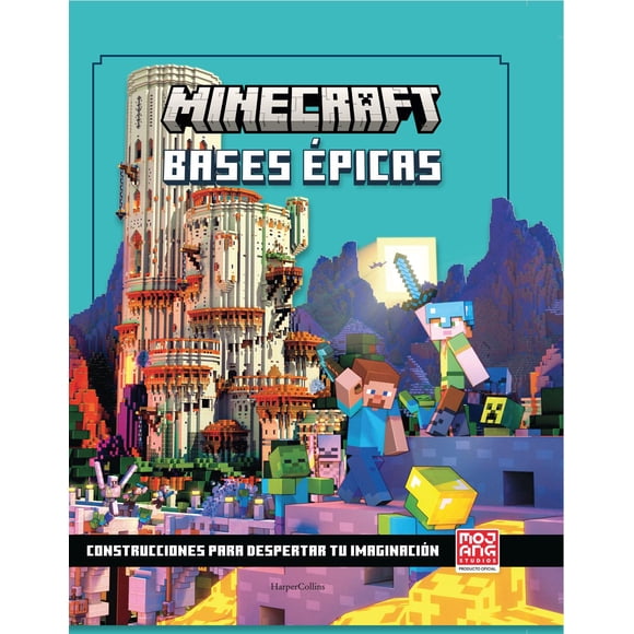 Libro Minecraft. Bases Epicas. Construcciones Para Despertar Tu Imaginacion Tapa Blanda, Autor Mojang Ab, Editorial Harperkids Iberica