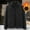071-Noir, variante sur Handshe Veste en Molleton pour Hommes, Col Montant Décontracté et Élégant de Couleur Unie avec Poches Zippées, Molleton Thermique Épais pour Tenue Décontractée et Activités Extérieures