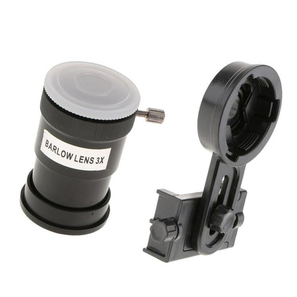 Lente Universal para Telescopios Astronómicos de 1.25 "/31.7mm Sunnimix montaje del telescopio del teléfono