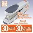 thumbnail image 4 of Max HD-50DFGY Max Flat-Clinch Standard Stapler, 30 Sheet Capacity, Gray, 4 of 4