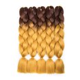 thumbnail image 1 of LELINTA 5pcs 24" Jumbo Braiding Hair Extensions High Temperature Synthetic Ombre Twist Hair Multiple Jumbo Braiding Hair, 1 of 7