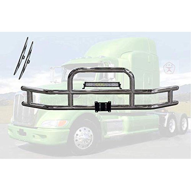 Peterbilt Front Bumper Guard, Grille Guard, Deer Guard, Brush Guards