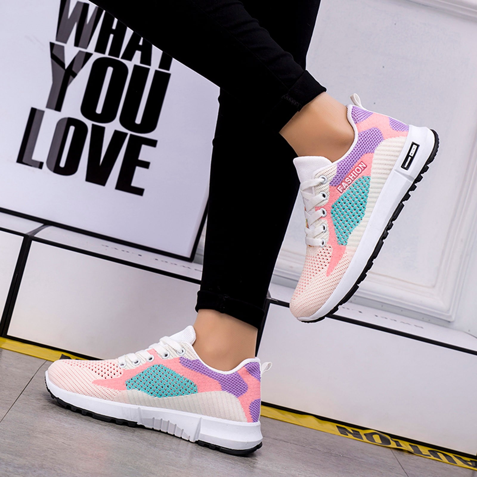 Sepatu platform sneakers hotsell