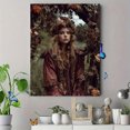 thumbnail image 4 of Fantasy Portrait Canvas Art Print, Ideal Wall Decor for Living Room Bedroom Dining Room Hallway Office Studio Boho Dark Academia, 4 of 8