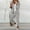 Gray, variant on Joau Blazer Sets Women 2 Piece Outifits Open Front Lapel Blazer Jackets and Drawstring Slim Fit Pants Elegant Business Casual Office Suit Set