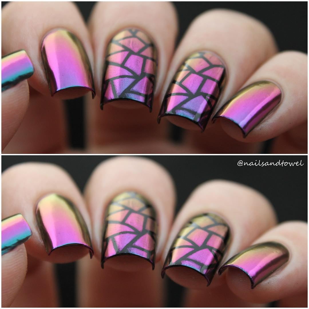 Whats Up Nails - Dream Powder Magic Color Shifting Pigment with Multi Chrome Mirror Effect
