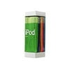 Apple iPod Socks - Pouch for player - gray, blue, purple, green, orange, pink (pack of 6) - for iPod (1G, 2G, 3G, 4G, 5G); iPod mini