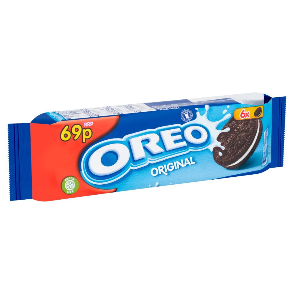 Oreo Original Sandwich Biscuit Snack 66g (pack of 20)