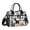 Cat and Dog Paw, variant on Lunch Bag Insulated Lunch Box Leakproof Reusable Cooler Tote Adjustable Shoulder Strap for Men Women Colorful Frogs and Butterflies 9L