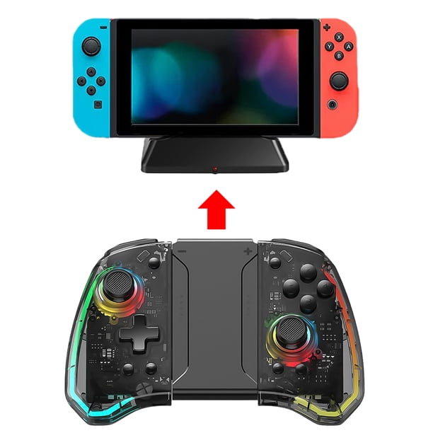 KS40-2 transparente] LinYuvo Switch Controlador juegos con luces