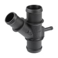 thumbnail image 1 of Conector de manguera de refrigerante del radiador del motor n. ° 1K0121087H-conector de manguera del calentador Interior del coche-para Volkswagen Eos 2.0L 2007-2008 plástico negro 1 ud., 1 of 1