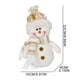 thumbnail image 4 of Navidad muñeco de nieve muñecas decoraciones navideñas lindas decoraciones navideñas regalos creativos, 4 of 4