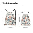 thumbnail image 2 of Sikiie Starfish Shell Drawstring Backpack Drawstring Bags, Draw String Back Bag for Sports, Gym, Travel, Swimming, Beach-Small, 2 of 6
