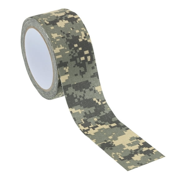 Uxcell Camouflage Tape 2" x 11 Yards, Self Adhesive Protective Camo Tape Wrap Waterproof Bandage, Digital