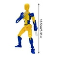 thumbnail image 3 of Nova 13 Action Figure Dummy 13 Action Figure, 3d Printed Multi-Jointed, Titan 13 Action Figures, Articulated T13 Desktop Decoration,accessories Best Birthday Festival Gift, 3 of 5