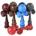 thumbnail image 4 of Gwong Juguete Pintura de crack de madera Kendama haciendo malabares de pelota Japonés Tradicional Fidget Deportes Juguete Gwong 30003544, 4 of 7