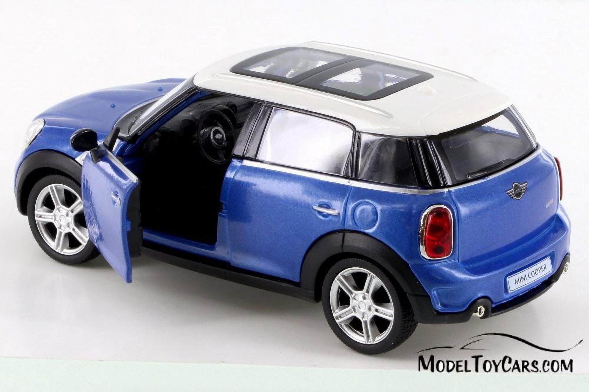 Voiture miniature électrique tourisme sport bleu jouet SUV MINI COOPER S  N4650