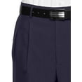 thumbnail image 2 of RGM Men's Work To Weekend Pleated Front Dress Pant Finished Hem With No Cuff, 2 of 4