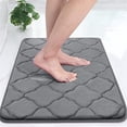 thumbnail image 5 of Alfombrilla de Baño de Espuma Viscoelástica PENGJJMXG Ultra Suave Gris Oscuro, 5 of 5