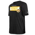 thumbnail image 2 of Men's New Era  Black Minnesota Vikings 3rd Down High Density Print T-Shirt, 2 of 5