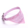 thumbnail image 2 of Printing PU for Puppy Kitten Cat Neck  Collar Grooming Accessories Neckerchief Dog Saliva Towel Pet Supplies Dog Bandana Dog  Collars ROSE RED, 2 of 8
