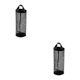 thumbnail image 2 of Wosthever Dispensador de soporte para bolsas de plástico, organizador de bolsas de basura de malla plegable colgante, soporte para bolsas de Negro 2piezas, 2 of 6