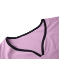 thumbnail image 6 of RongHuan Womens Scrubs Set 2 Piece Short Sleeve V Neck Tops Elastic Waist Pants Sets Nurse Uniform Workwear, 6 of 8